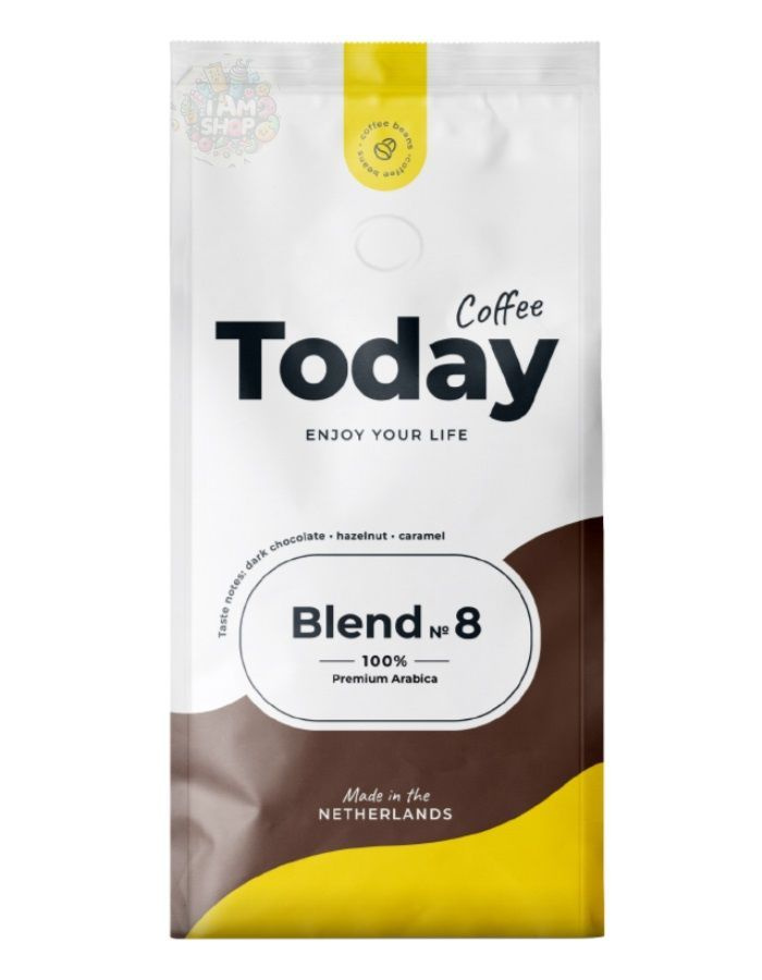 Кофе в зёрнах Blend 8 TODAY 200 г, Нидерланды #1