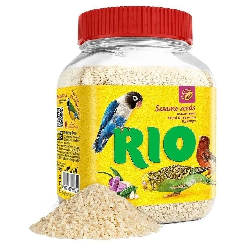 RIO: Кунжут, лакомство для всех видов птиц, 250 гр. #1