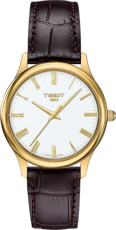 Tissot Часы наручные Кварцевые Швейцарские кварцевые часы Tissot Excellence Lady 18K Gold T926.210.16.013.00 #1