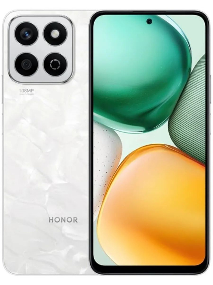 Honor Смартфон X7C Ростест (ЕАС) 8/256 ГБ, белый #1