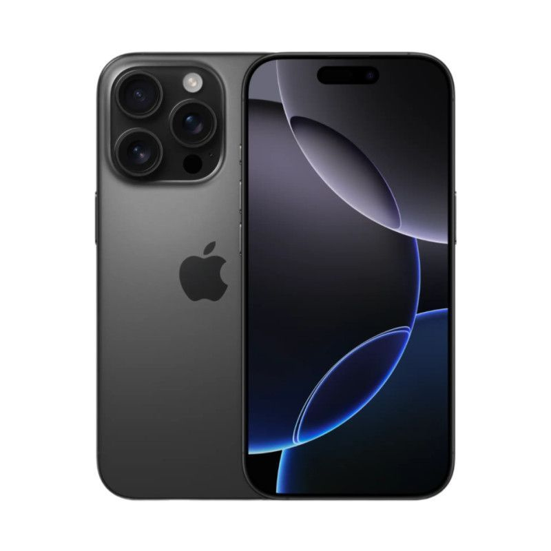 Apple Смартфон iPhone 16 Pro 256 (Sim+ESim) 8/256 ГБ, черный #1