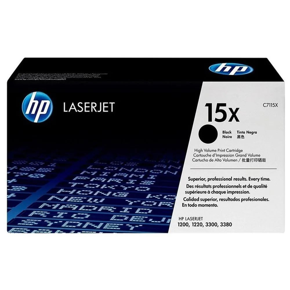 Картридж HP C7115X, Черный, (Black), оригинал #1