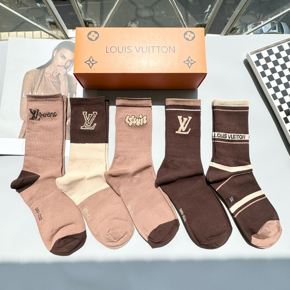 Носки Louis Vuitton Socks, 5 пар #1