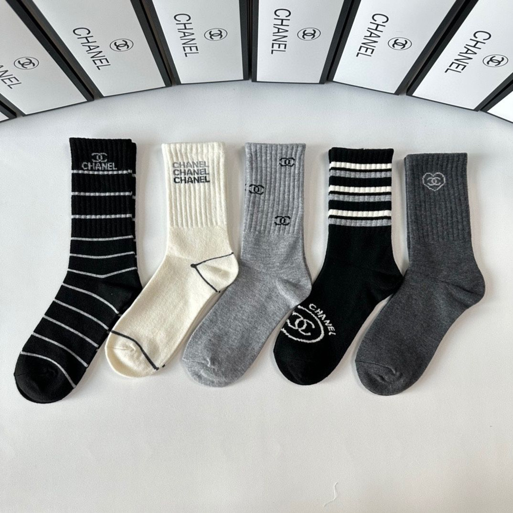 Носки Chanel Socks, 5 пар #1