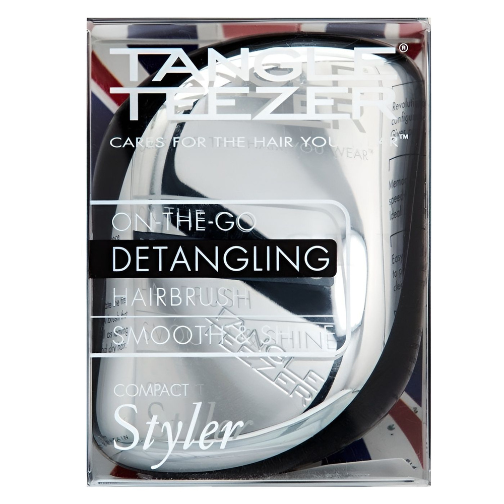 Расчёска Tangle Teezer Compact Styler Silver #1