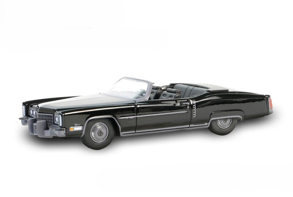 Коллекционная модель Greenlight CADILLAC Eldorado Fleetwood Convertible 1972 Black  #1