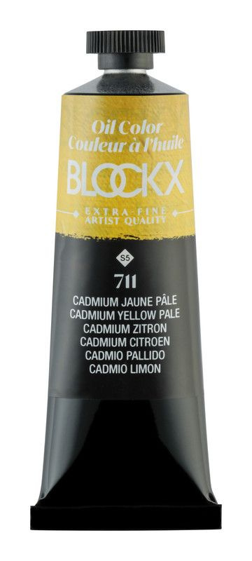 Краска масляная Blockx, Кадмий желтый палевый / Cadmium Yellow Pale 35мл  #1