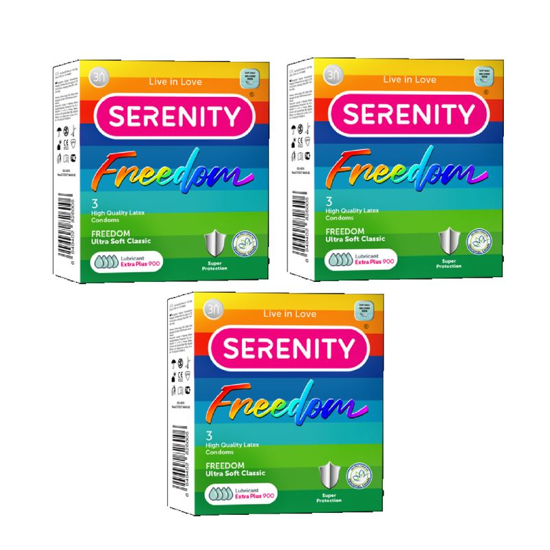 Serenity Презервативы из натурального латекса Freedom Ultra Soft Classic, Классические Ультрамягкие, #1