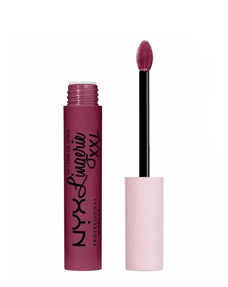 NYX Professional Makeup, Жидкая помада для губ "LIP LINGERIE XXL" , оттенок 17, XXTENDED, 4 мл  #1