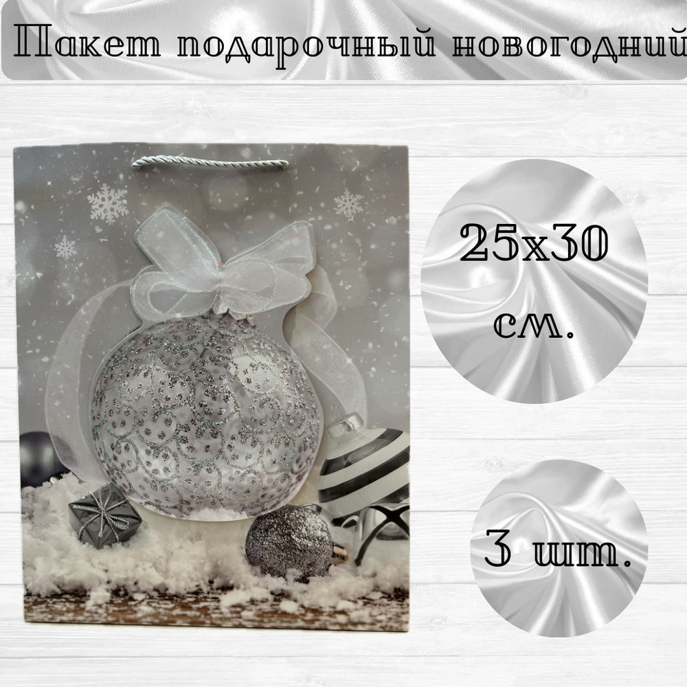 OMG Gift Пакет подарочный 25х30 см,  #1