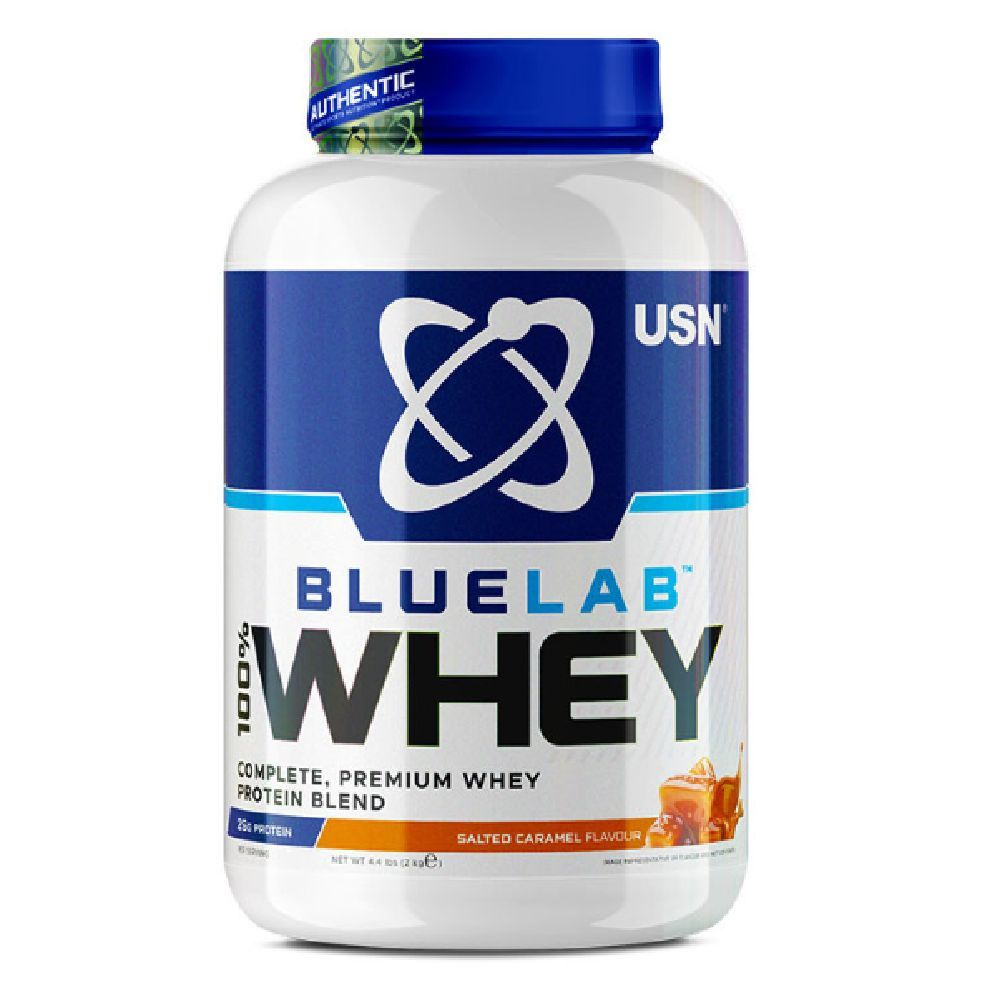 Сывороточный протеин USN Blue Lab Whey 908гр (Соленая карамель) #1