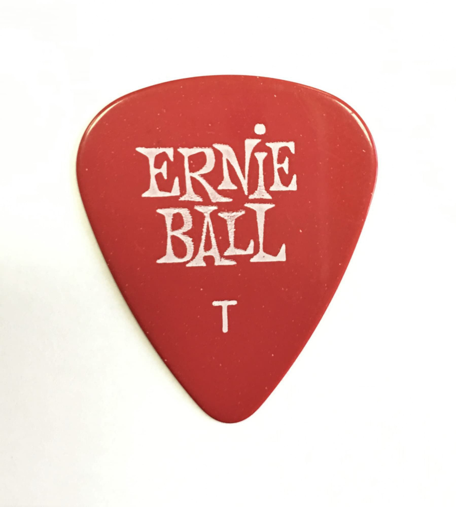 Медиатор Ernie Ball Thin красные 0,46мм, 6 шт #1