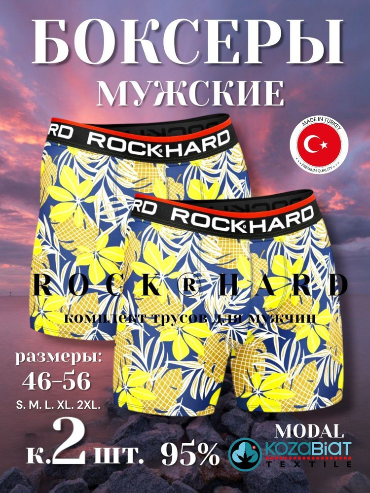 Комплект трусов боксеры ROCKHARD, 2 шт #1