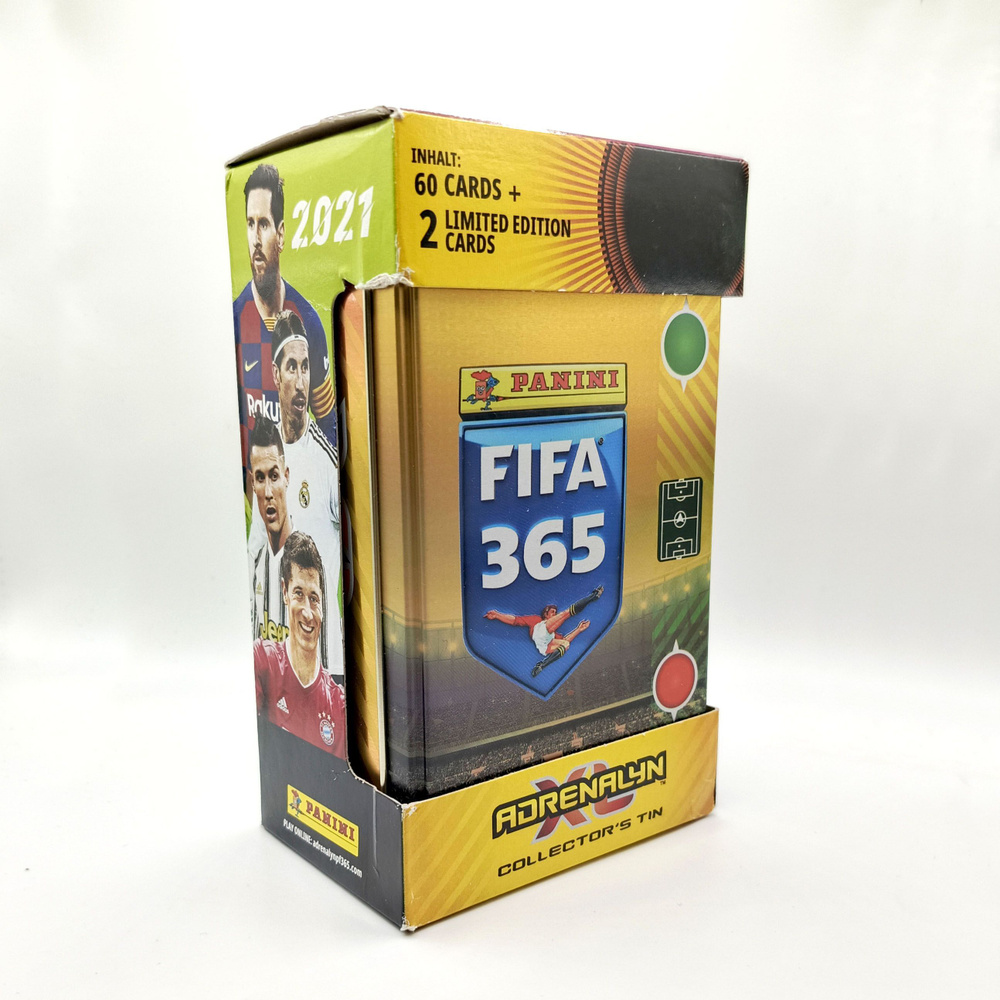 PANINI Fifa 365 Набор карточек Adrenalyn XL 2021 в жестяном боксе #1