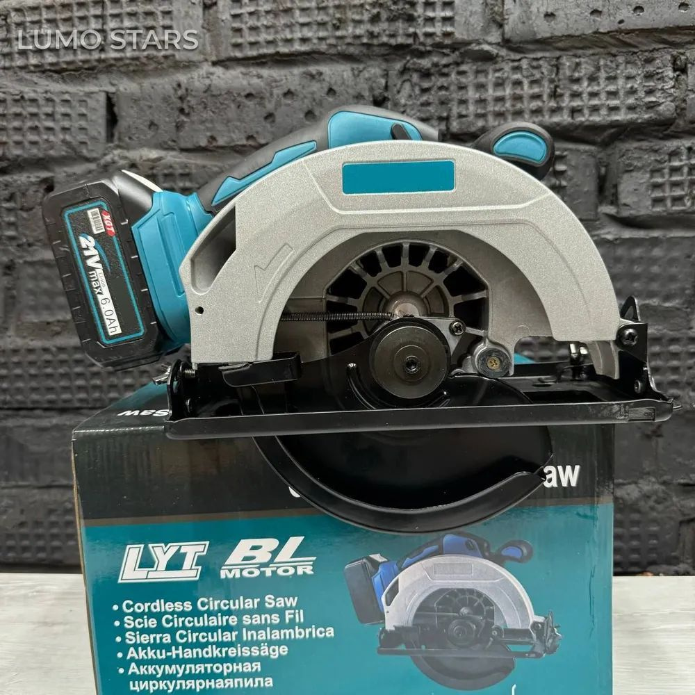 Циркулярная пила аккумуляторная Makita 165/18V, 5000 об.мин/Пила циркулярная дисковая (18 вольт, 165 #1