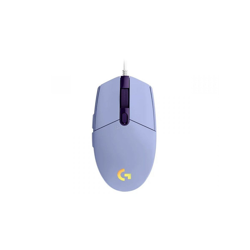 Logitech G Мышь проводная G102 910-005857, сиреневый #1