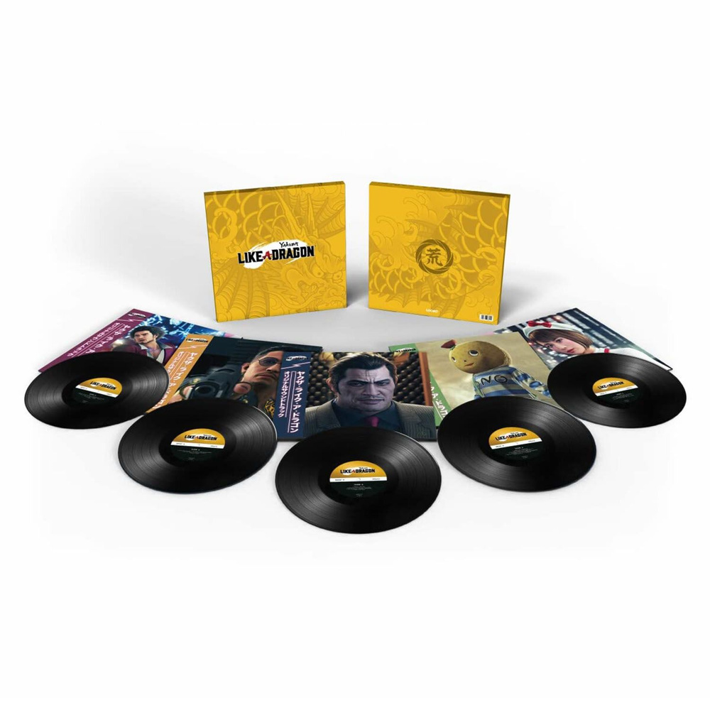 Виниловая пластинка Various - Yakuza Like A Dragon 5 x Vinyl, LP, Black, Box Set, Limited Edition  #1