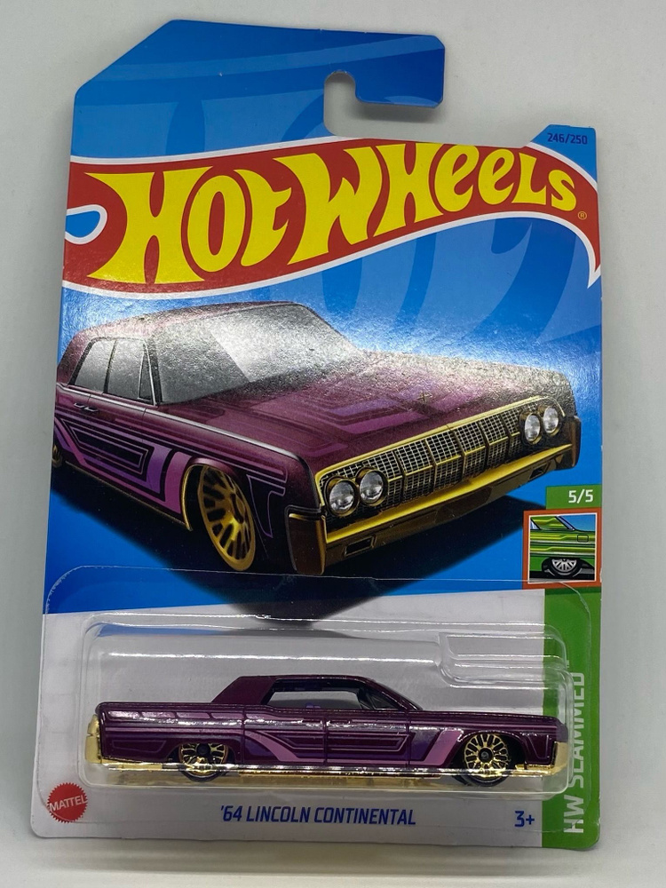 Машинка hot wheels 64 lincoln continental #1