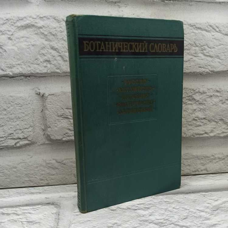 Ботанический словарь. Русско-английско-немецко-французско-латинский | Давыдов Николай Николаевич  #1