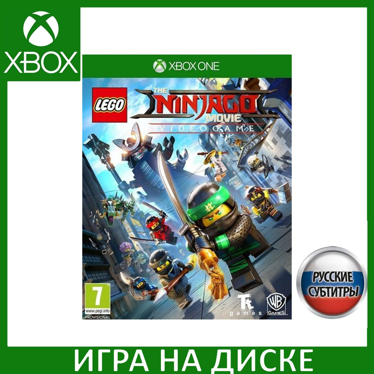 Игра на Диске LEGO Ninjago: Movie Video Game (Ниндзяго Фильм) Русская Версия (Xbox One)