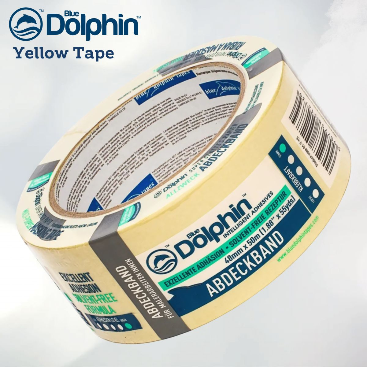 Blue Dolphin Yellow Tape