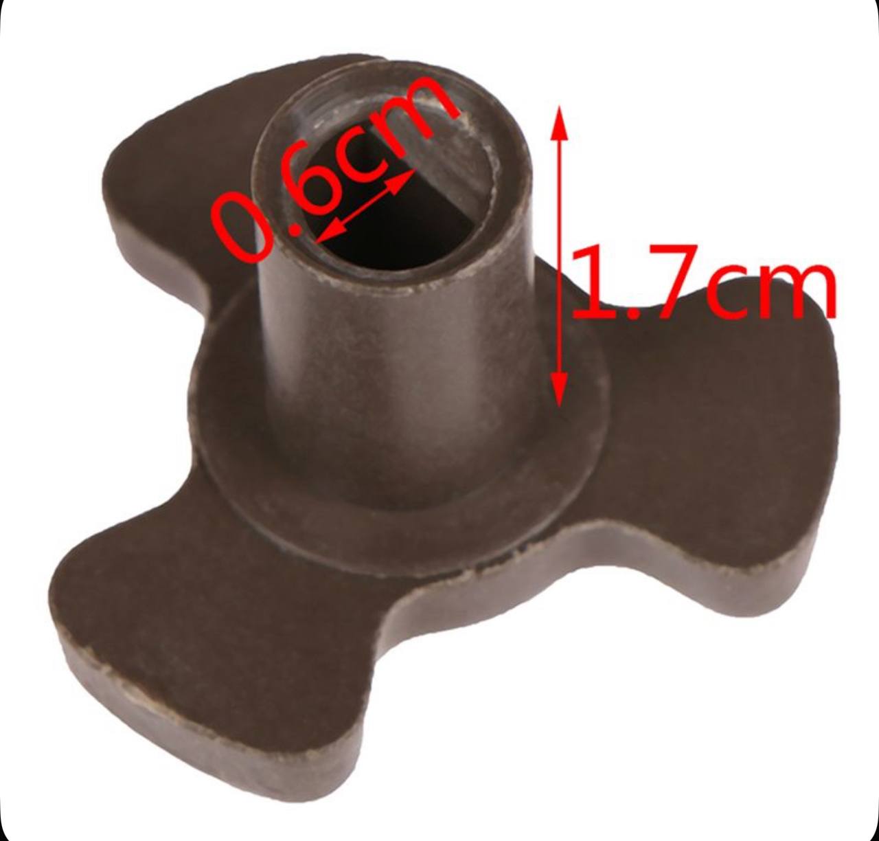 Крестовинапривода(коплермотора)микроволновойпечидлявращениятарелки.Универсальныйкуплердвиженияблюдцамикроволновки.Муфтаподдонаназапчастидлязаменыиремонтасвч.Коуплер23мм.