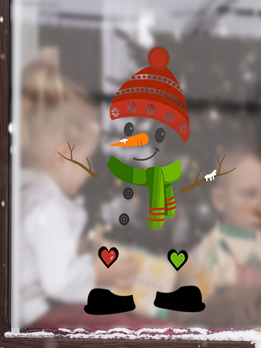 ИнтерьерныеНаклейкинастенудлядекора"Рождество."Внутренниенаклейки