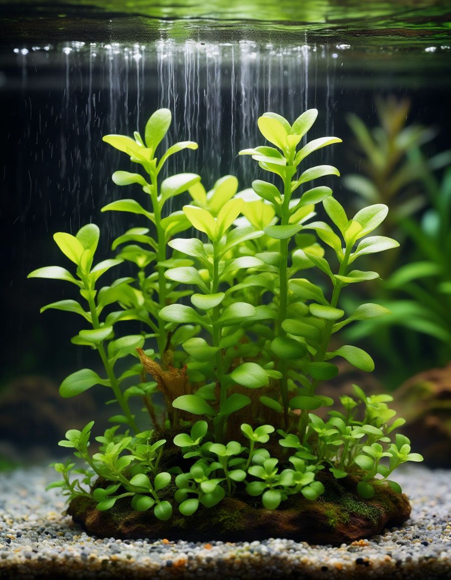 БакопаМонье.Живоеаквариумноерастение