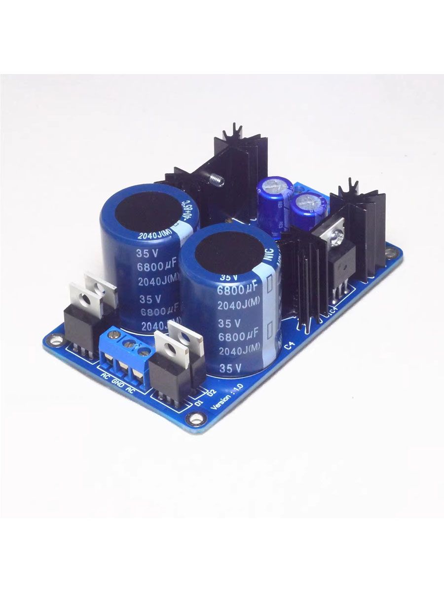 LM317LM337+TL431Двойнаялинейнаяплатарегулируемогостабилизаторанапряжения
