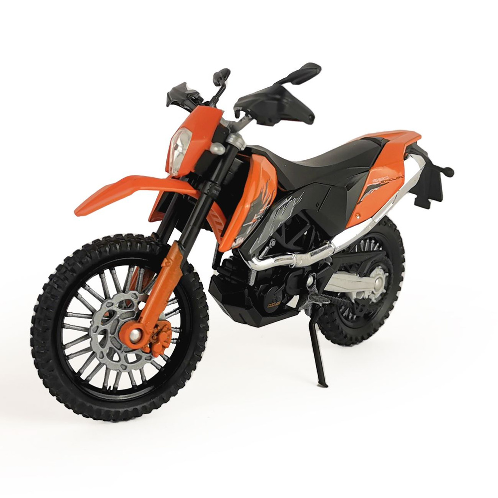 Мотоцикл WELLY 1:18 KTM 690 Enduro R оранжевый #1