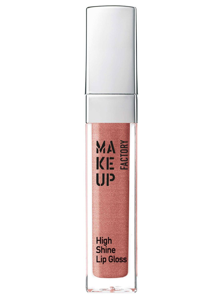 Make up Factory Блеск для губ с эффектом влажных губ High Shine Lip Gloss, тон 04 чистый розовый  #1
