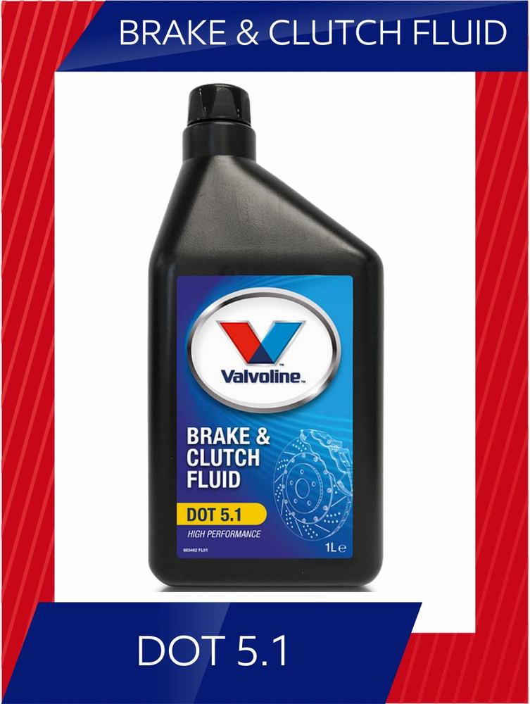 Тормозная жидкость BRAKE & CLUTCH FLUID DOT-5.1 #1