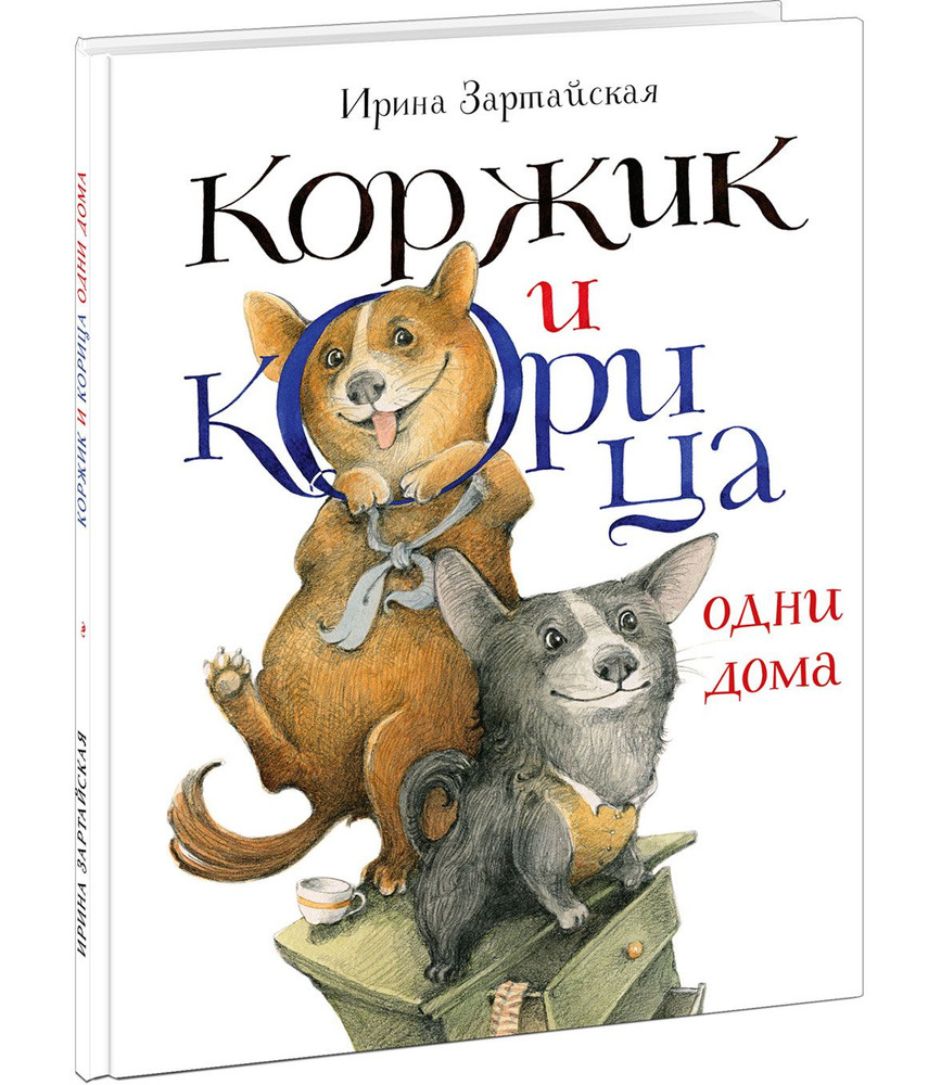 Коржик и Корица одни дома. Весёлая и занимательная история Ирины Зартайской в иллюстрациях В. Козлова. #1