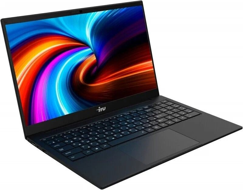 iRU Калибр 15TLI Free DOS black (1871663) Ноутбук 15.6", Intel Core i3-1115G4, RAM 8 ГБ, SSD 256 ГБ, #1