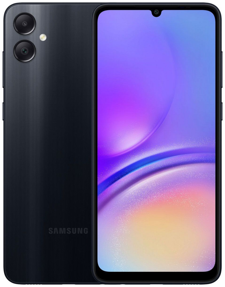 Samsung Смартфон Galaxy A05 SM-A055F 128Gb 4Gb черный 4/128 ГБ, черный #1