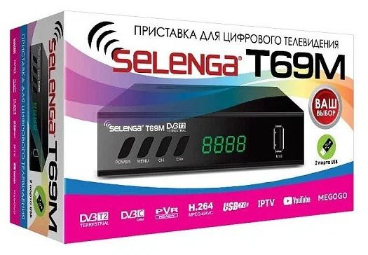 Selenga ТВ-ресивер T69M , черный #1