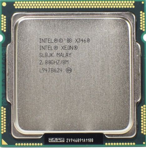 Intel Процессор Xeon X3460 ( 2,8Ghz, LGA1156, 8Mb, 4C/8T ) OEM (без кулера) #1