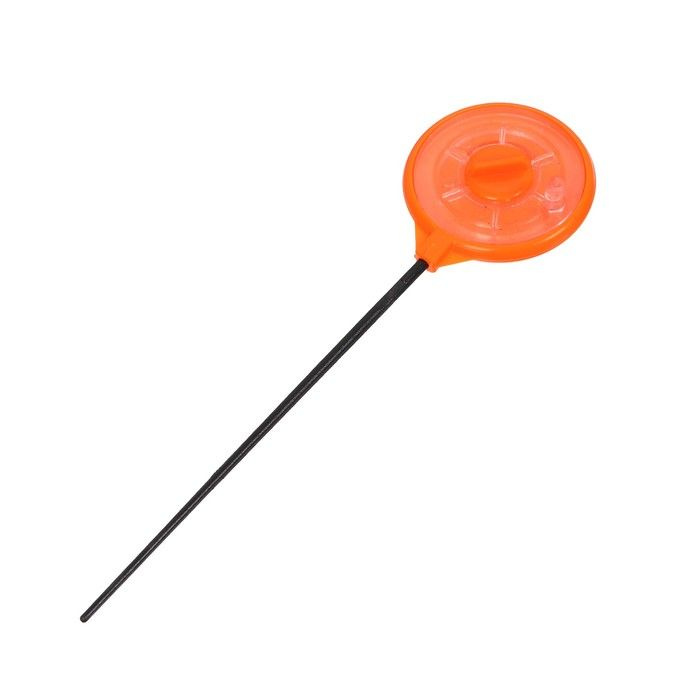 Удочка зимняя балалайка, диаметр катушки 4.5 см, цвет оранжевый, HFB-22  #1