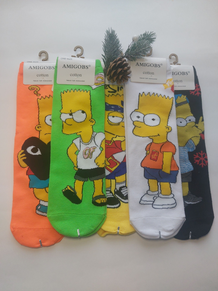 Носки The Simpsons, 5 пар #1