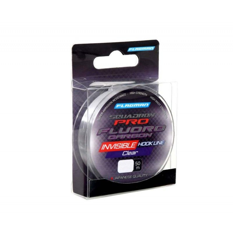 FLAGMAN Леска Squadron Pro Fluorocarbon Line 50м 0,20мм #1