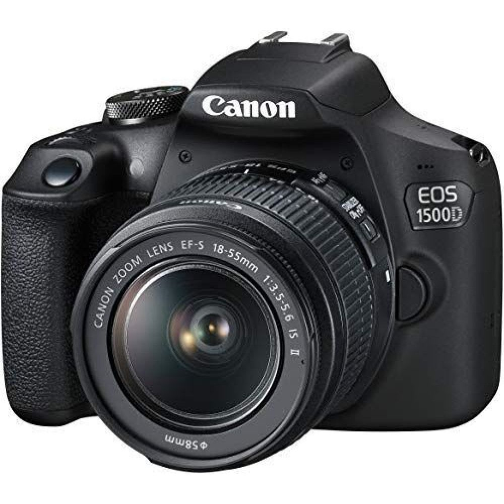 Фотоаппарат Canon EOS 1500D Kit EF-S 18-55mm f/3.5-5.6 IS II, черный #1