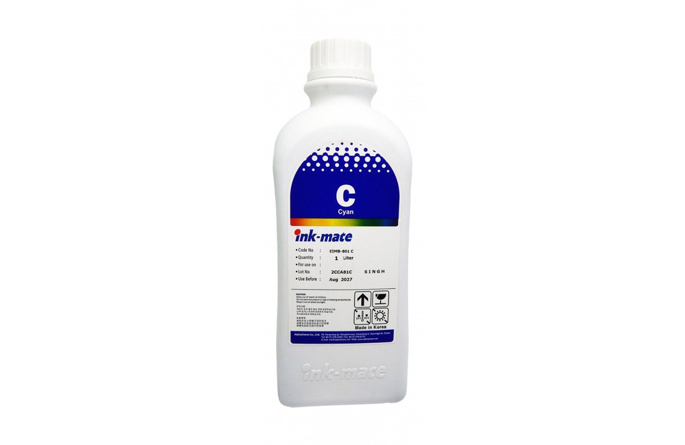 Чернила Ink-mate EIM 801C Epson Cyan Dye 1L (для Epson L800) #1