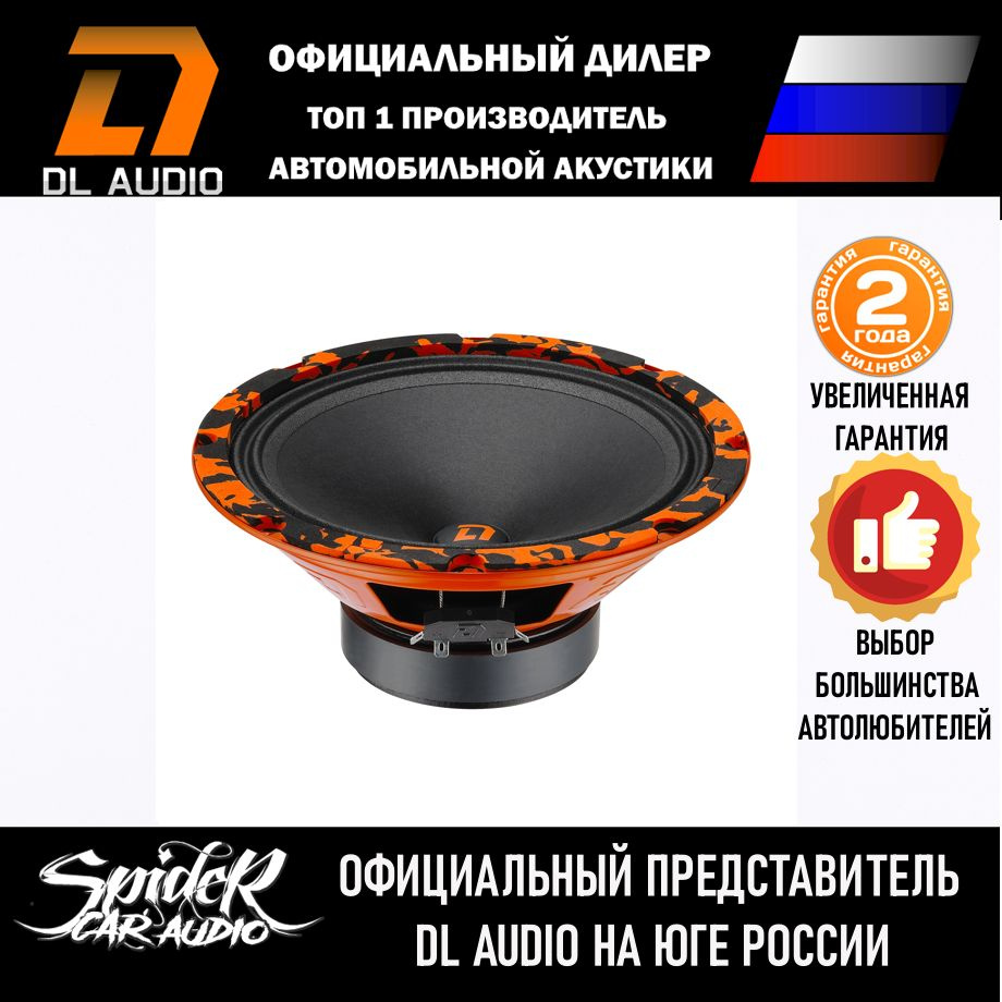 DL Audio Колонки для автомобиля Barracuda_20 см (8 дюйм.)_140_200, 20 см (8 дюйм.)  #1