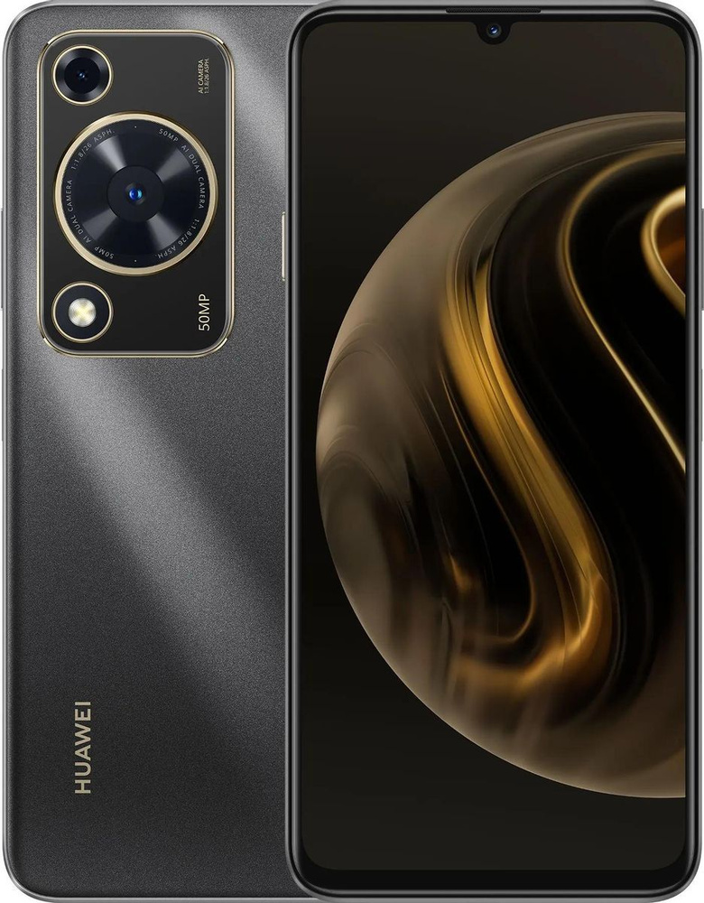 HUAWEI Смартфон nova Y72 8+128 Gb Black 8/128 ГБ, черный #1