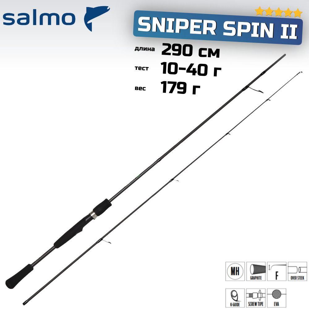 Спиннинг Salmo Sniper SPIN II 40 290 #1