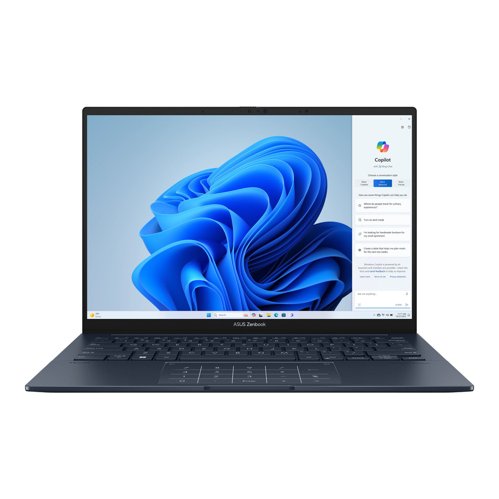 ASUS Zenbook 14 OLED UX3405MA-QD183W Ноутбук 14", Intel Core Ultra 7 155H, RAM 16 ГБ, SSD 1024 ГБ, Intel #1