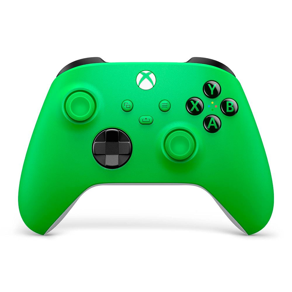 Беспроводной геймпад Xbox Series Wireless Controller Velocity Green (зеленый)  #1