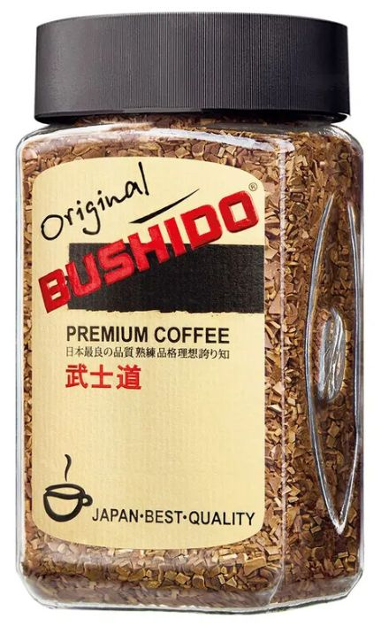 Кофе растворимый Bushido Original (Бушидо Оригинал) 100 гр #1