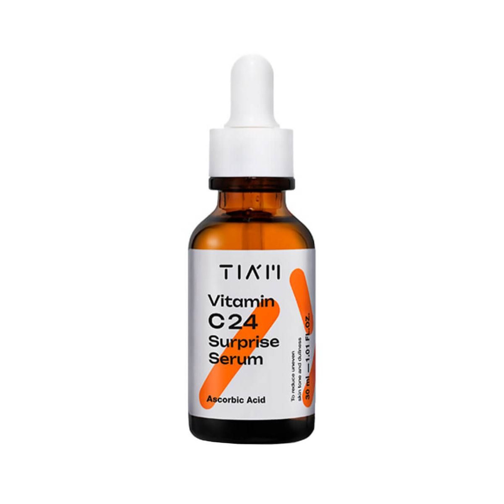 Осветляющая антиоксидантная сыворотка с 24% витамина C TIAM Vitamin C 24 Surprise Serum, 30 мл.  #1