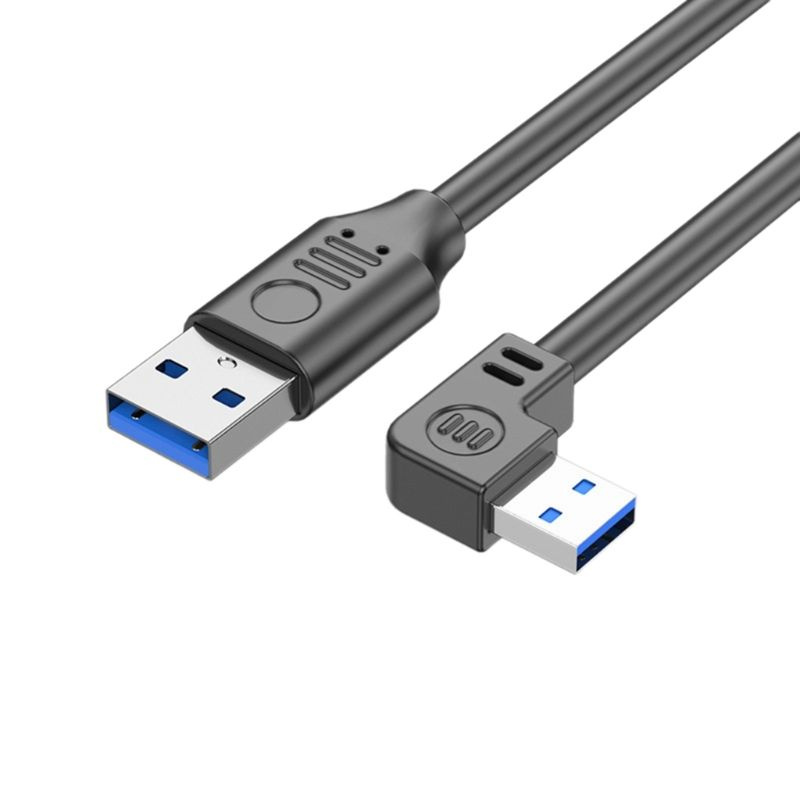 Гибкий кабель USB3.0 папа-удлинитель , скорость передачи данных 5 Гбит/с, изгиб шнура питания на 90 градусов, #1